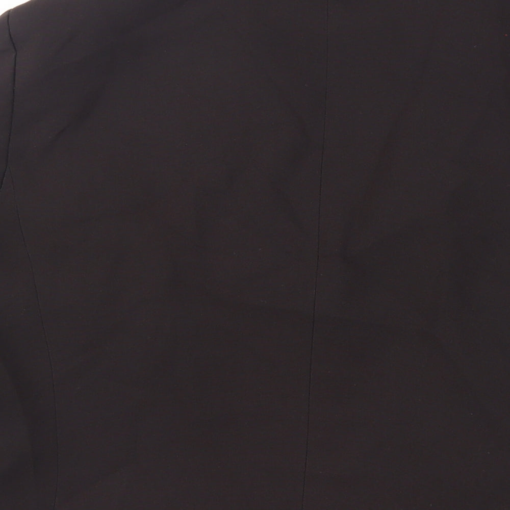 BHS Womens Black Jacket Blazer Size 16 Button