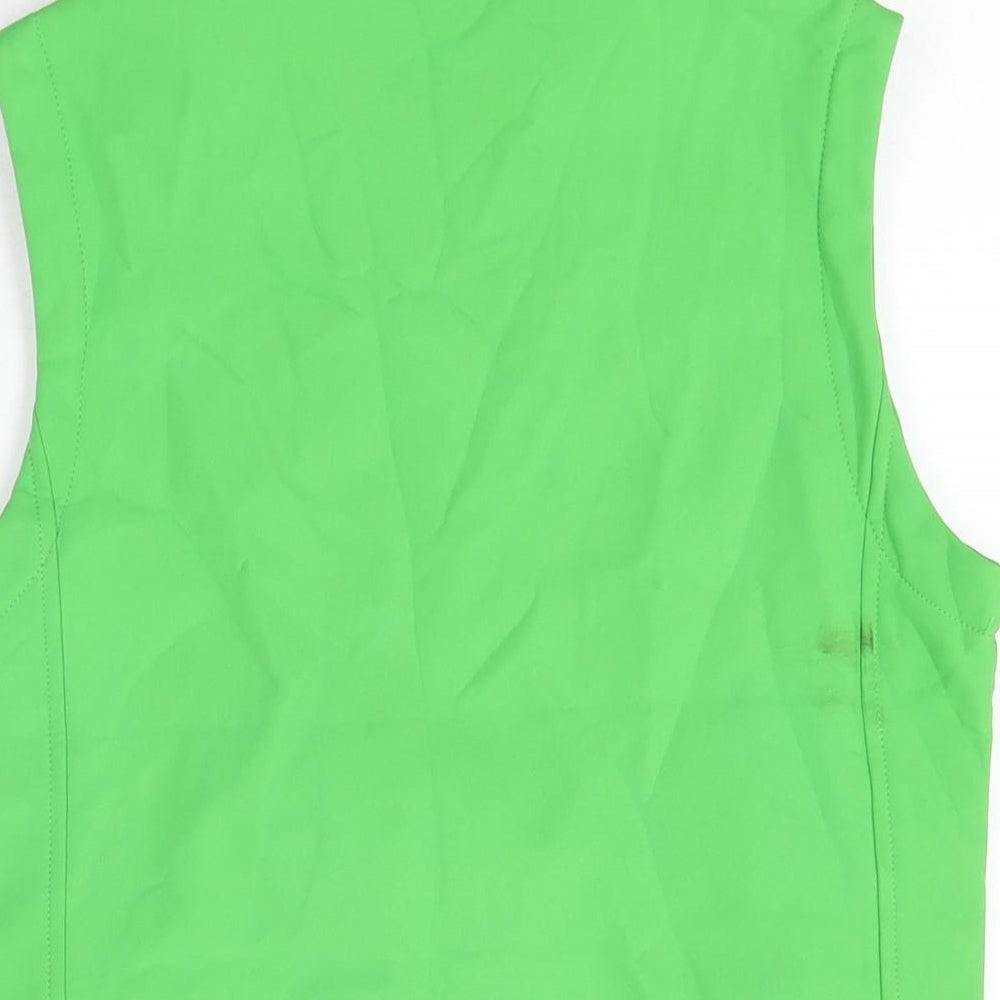 Result Core Womens Green Gilet Jacket Size XS Zip