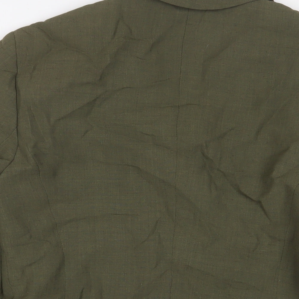 Gerry Weber Womens Green Jacket Blazer Size 10 Button