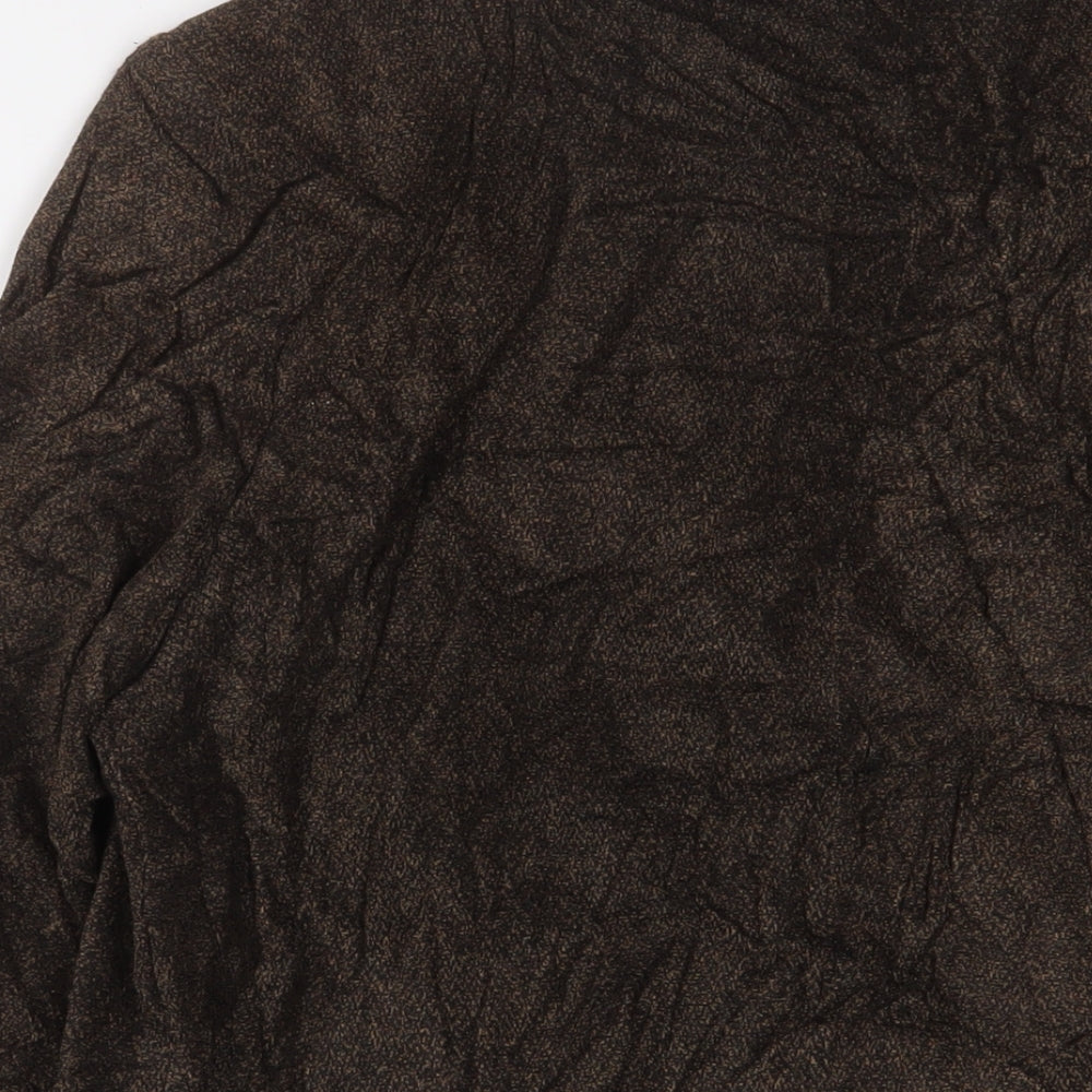 Marks & Spencer Mens Brown Viscose Jacket Suit Jacket Size 44 Regular