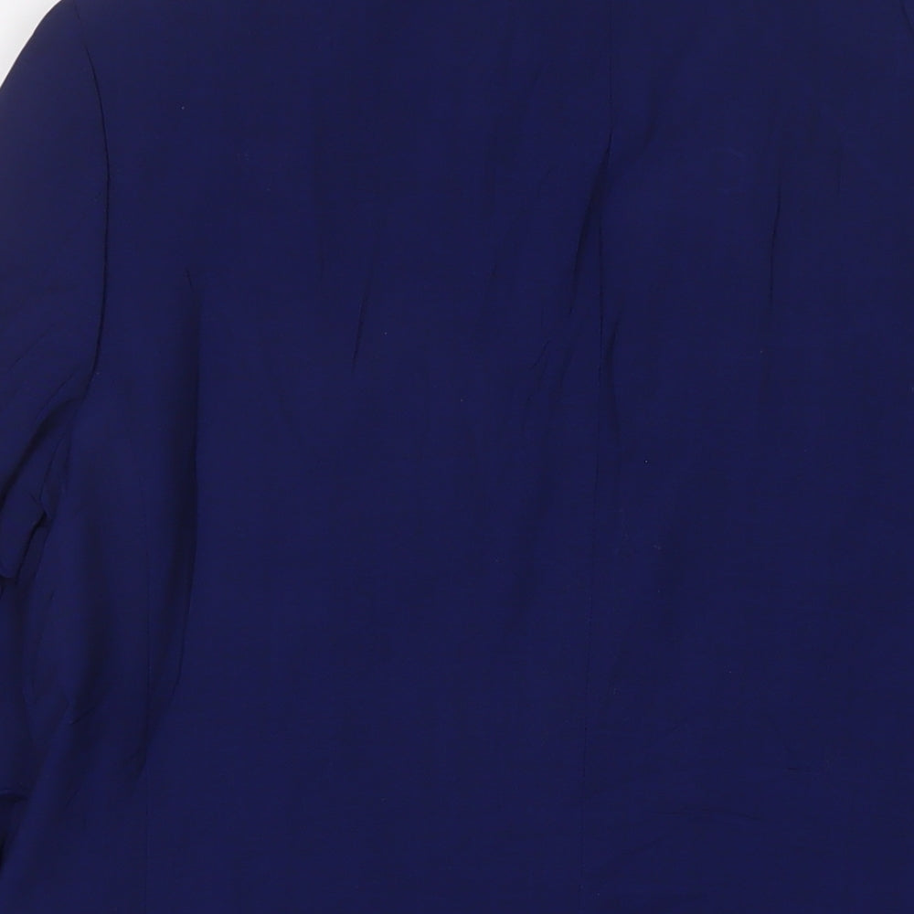 Marks & Spencer Mens Blue Wool Jacket Suit Jacket Size 38 Regular