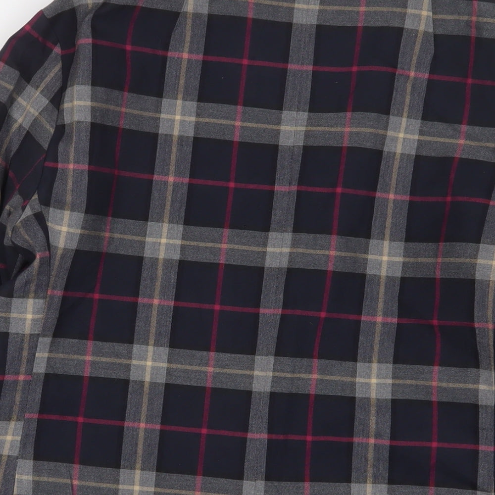 Topshop Womens Multicoloured Plaid Jacket Blazer Size 12 - Open