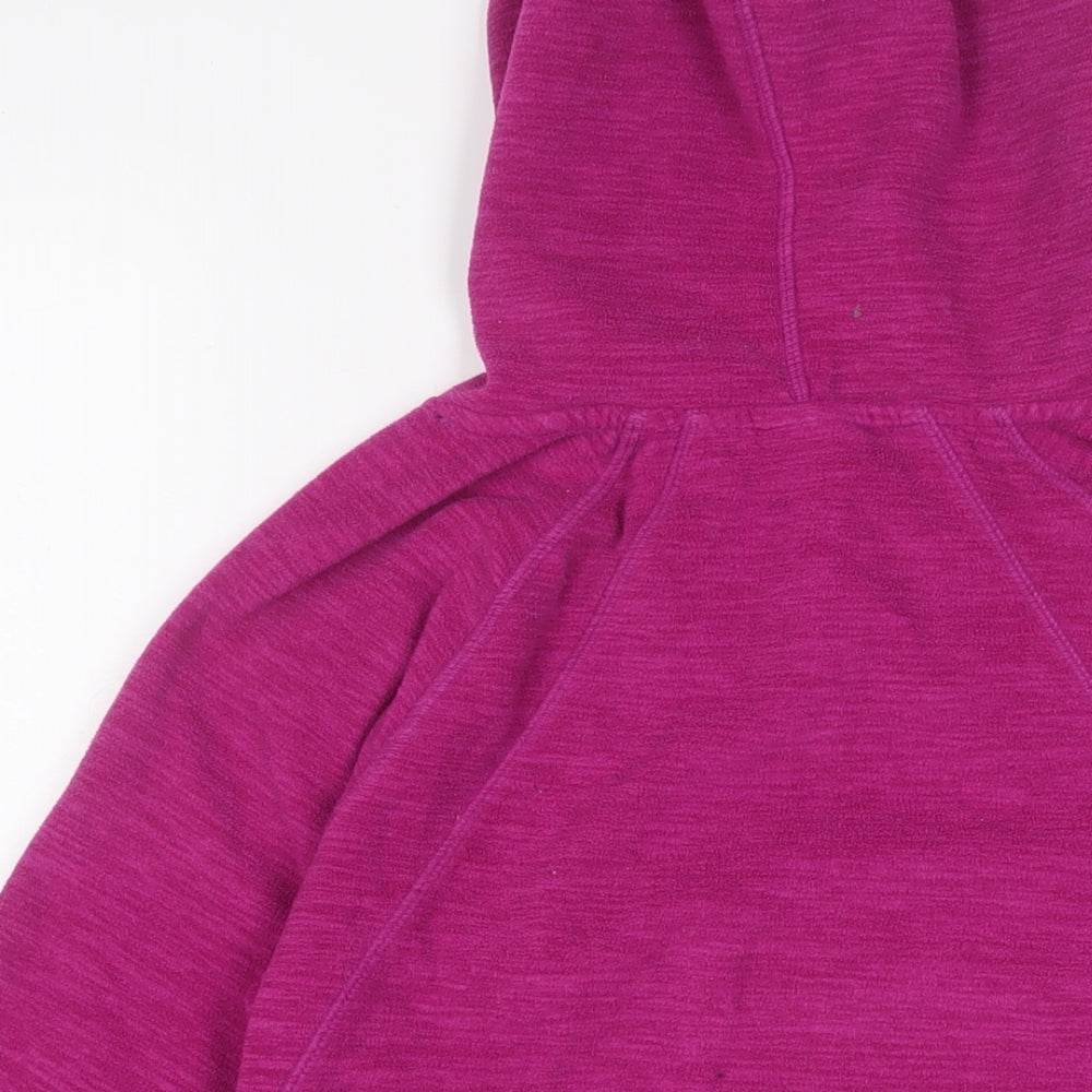 Athletic Works Womens Pink Polyester Pullover Hoodie Size S Pullover