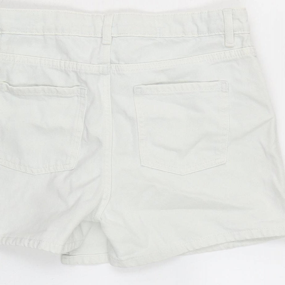 Marks & Spencer Girls Blue Cotton A-Line Skort Size 12-13 Years Regular Tie