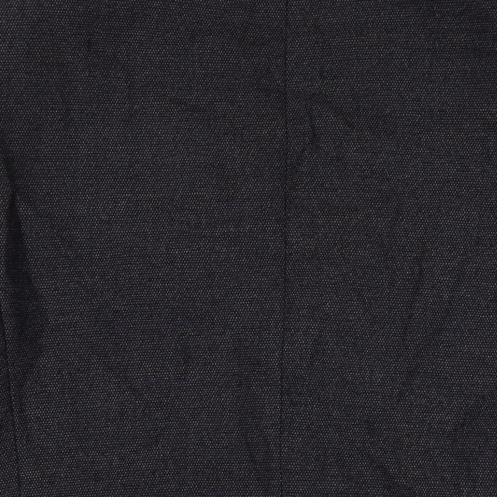 Marks & Spencer Mens Black Polyamide Jacket Suit Jacket Size 42 Regular