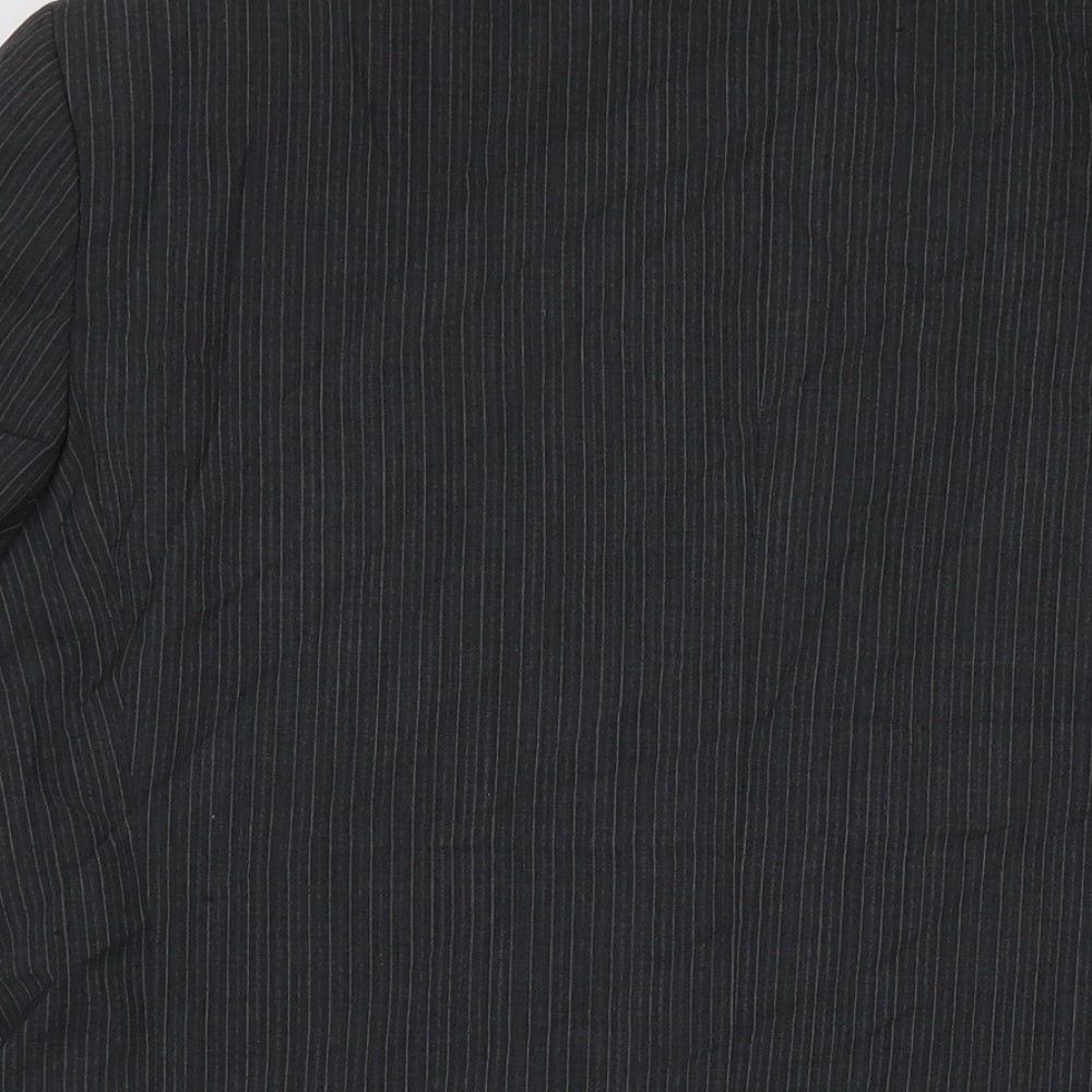 Marks & Spencer Mens Grey Viscose Jacket Suit Jacket Size 46 Regular