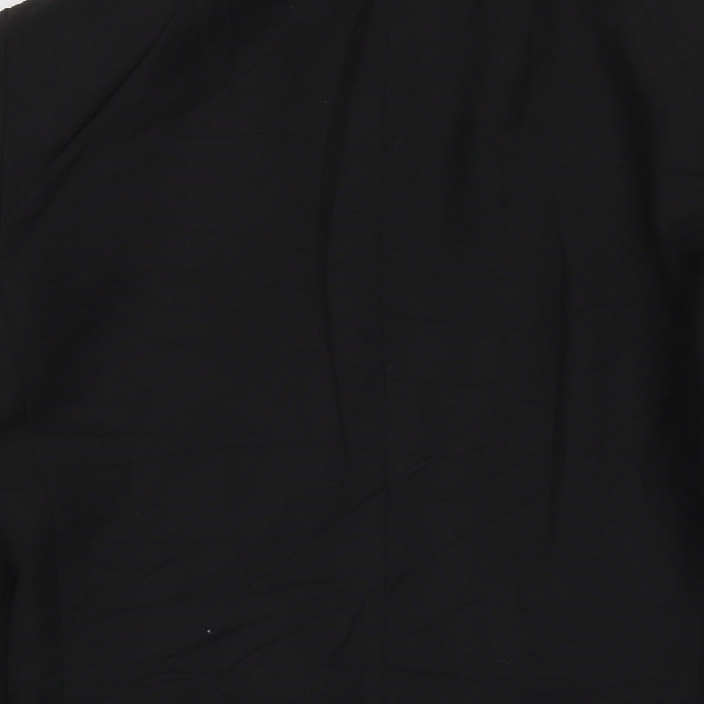 NEXT Mens Black Polyester Jacket Suit Jacket Size 40 Regular
