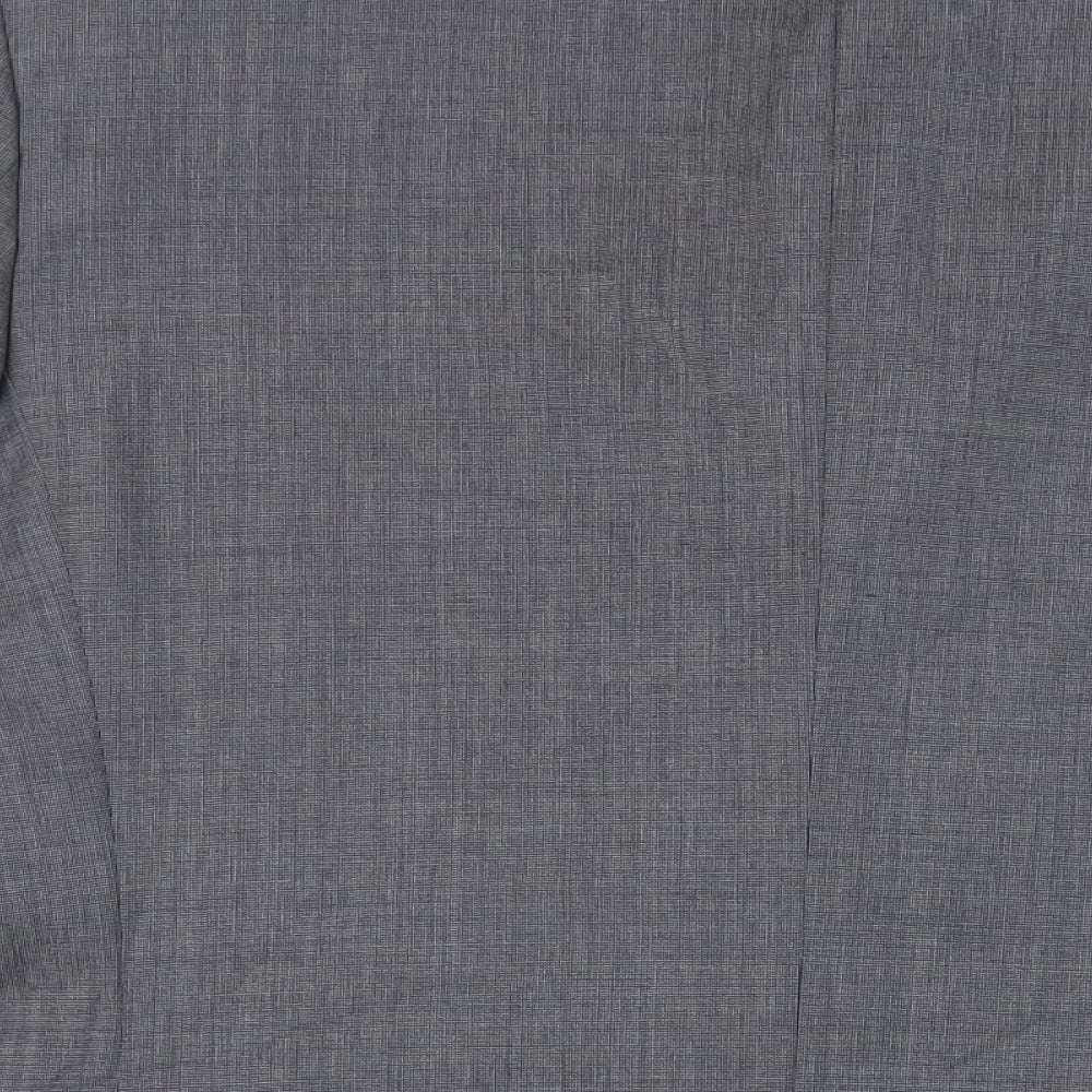 Marks & Spencer Mens Grey Polyester Jacket Suit Jacket Size 46 Regular