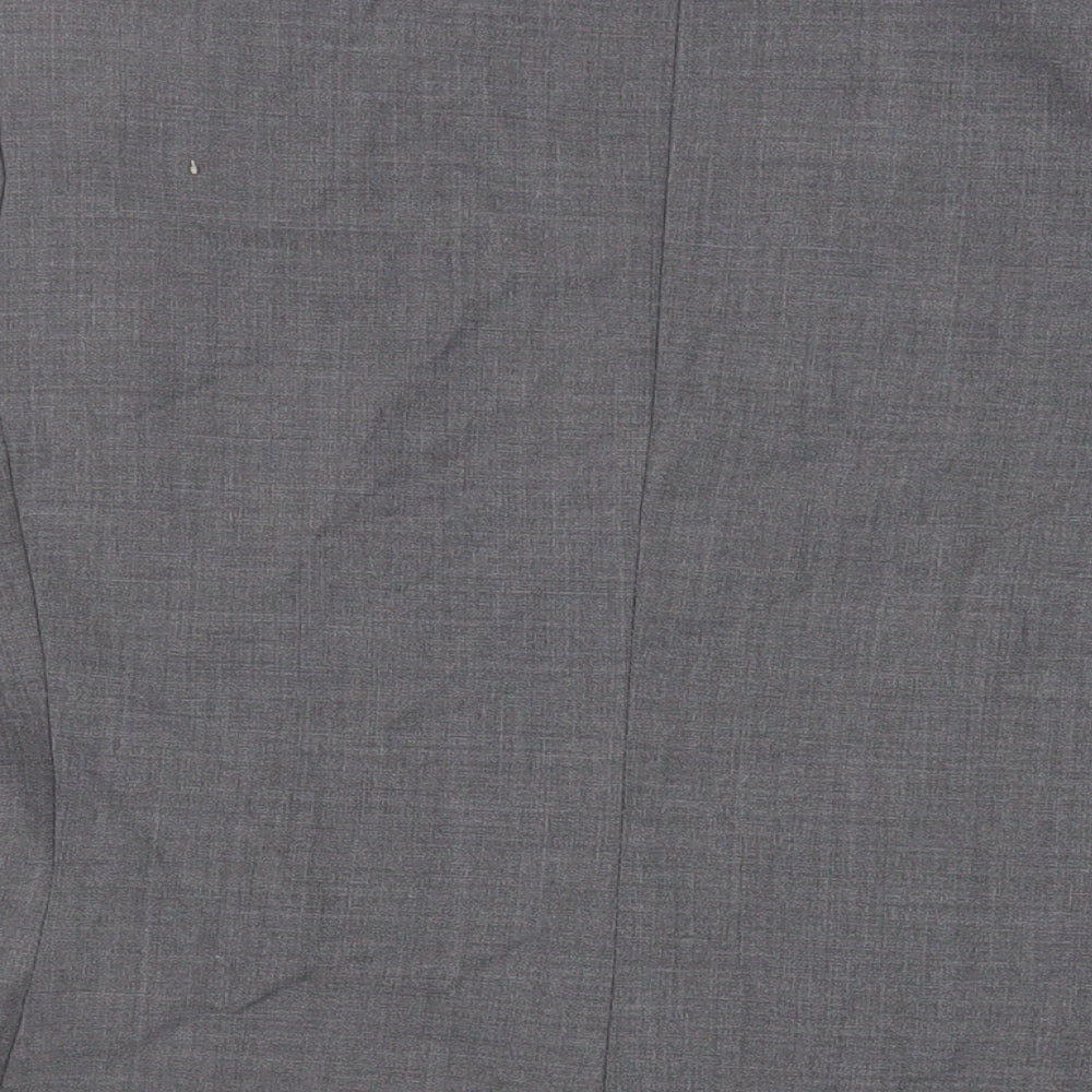BHS Womens Grey Jacket Blazer Size 12 Button