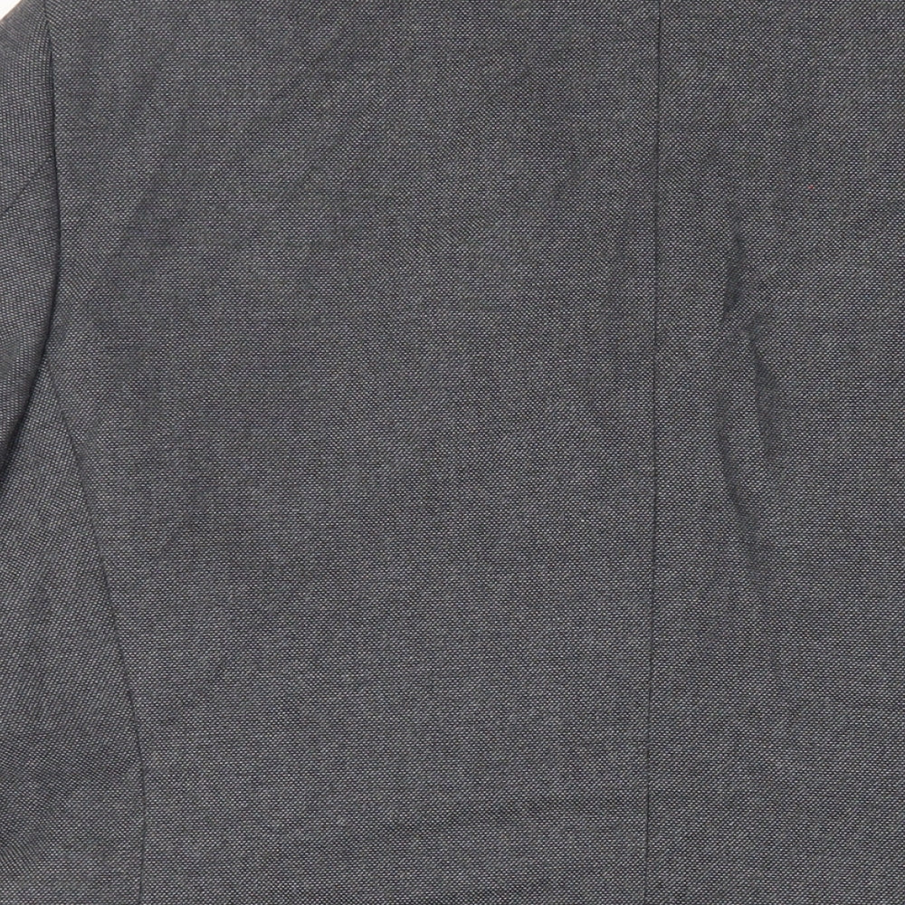 Marks & Spencer Mens Grey Polyester Jacket Suit Jacket Size 40 Regular