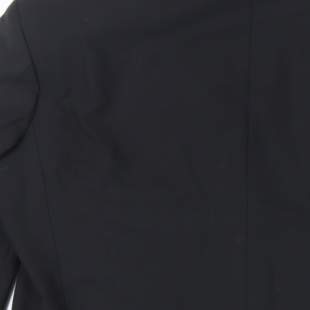 Marks & Spencer Mens Black Polyester Tuxedo Suit Jacket Size 40 Regular