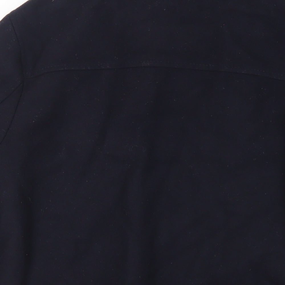 Criminal Mens Blue Jacket Size S Zip