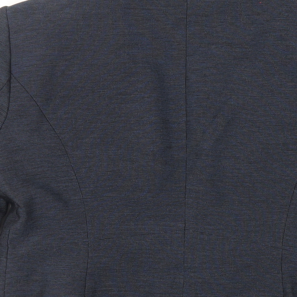 NEXT Womens Blue Jacket Blazer Size 10 Button