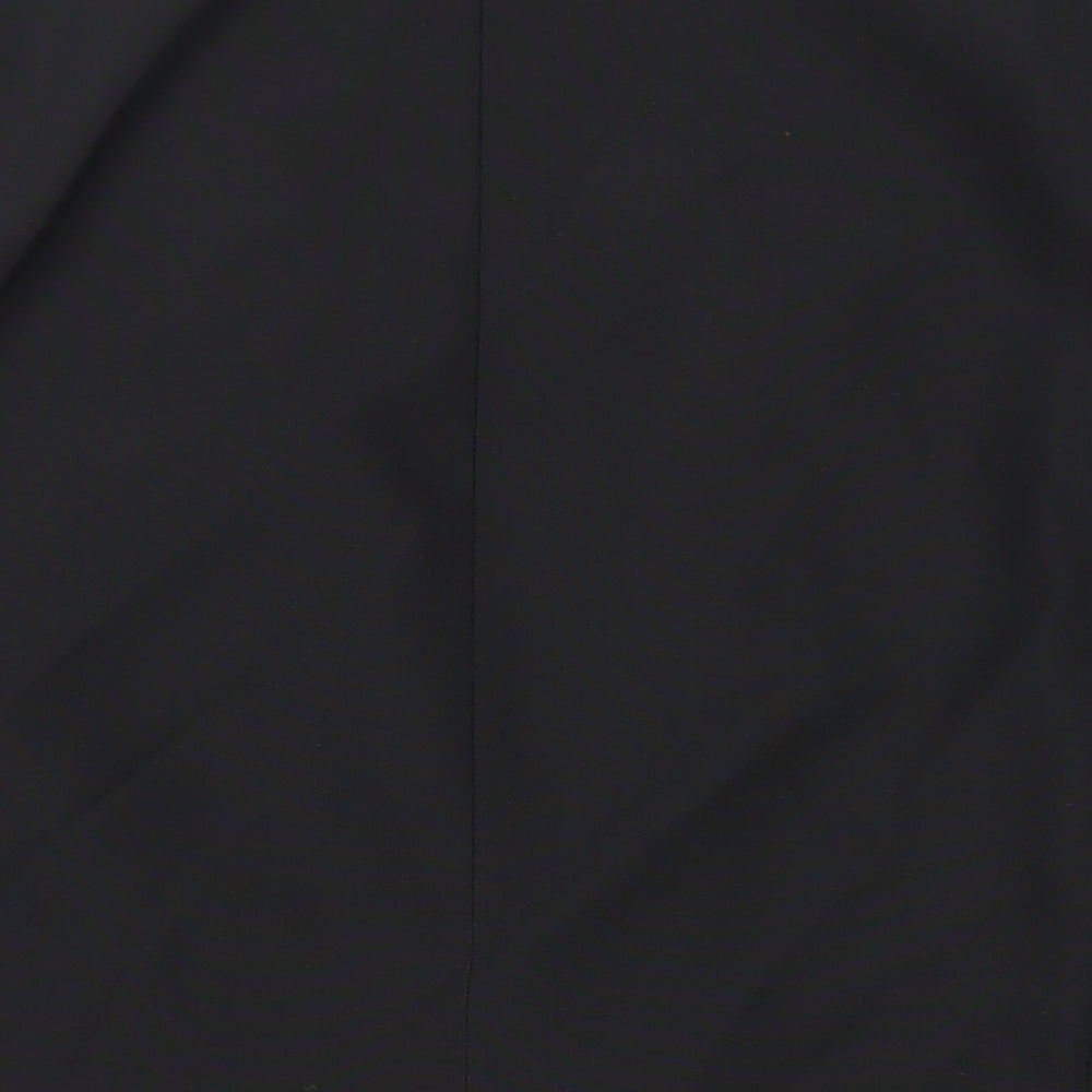 Chatsworth Mens Black Polyester Tuxedo Suit Jacket Size 46 Regular