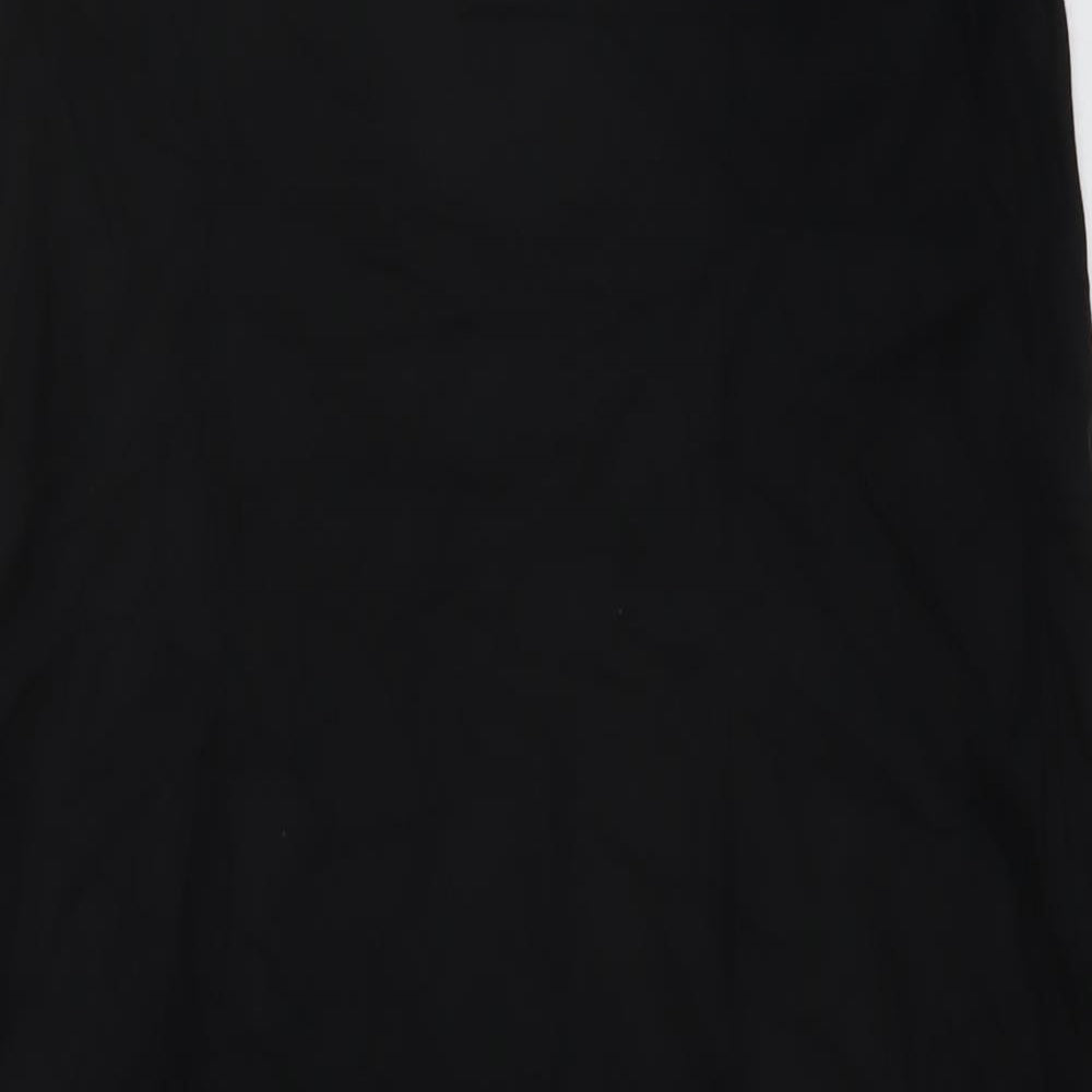 Marks & Spencer Womens Beige Viscose A-Line Size 12 Round Neck Pullover