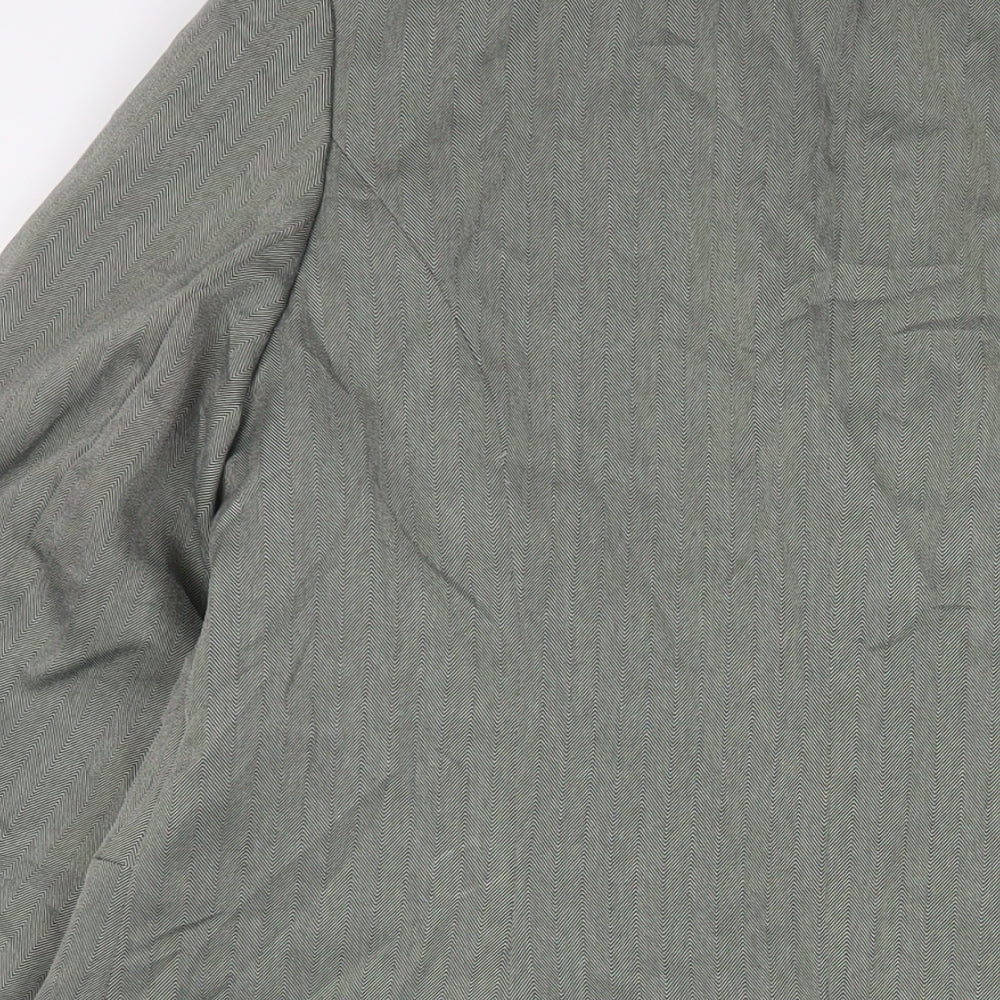 Collection Womens Green Jacket Blazer Size 18 Button