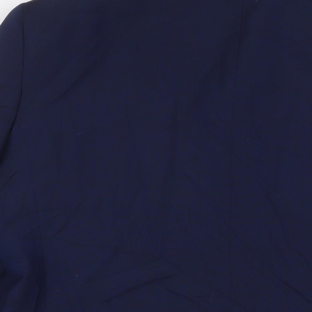 Taylor & Wright Mens Blue Polyester Jacket Suit Jacket Size 40 Regular