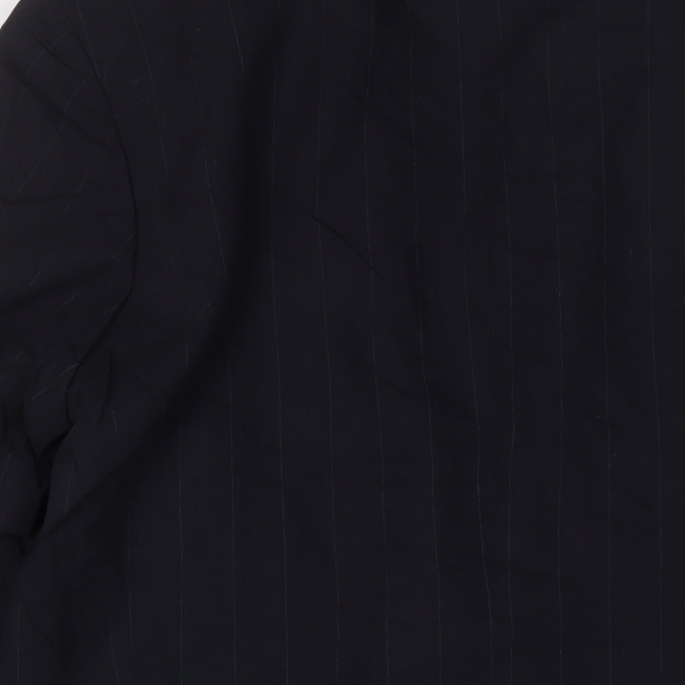 Principles Mens Blue Striped Wool Jacket Suit Jacket Size 44 Regular