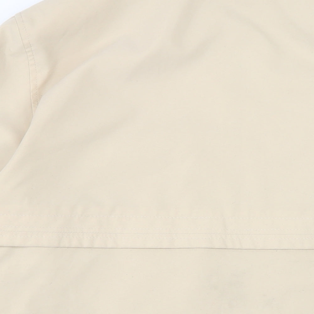 Marks & Spencer Womens Beige Jacket Size 14 Button