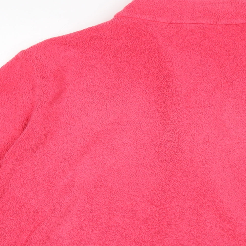 Marks and Spencer Womens Pink Jacket Size 16 Zip