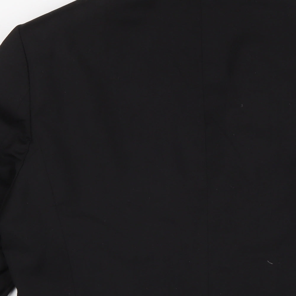H&M Mens Black Jacket Size 40 Button