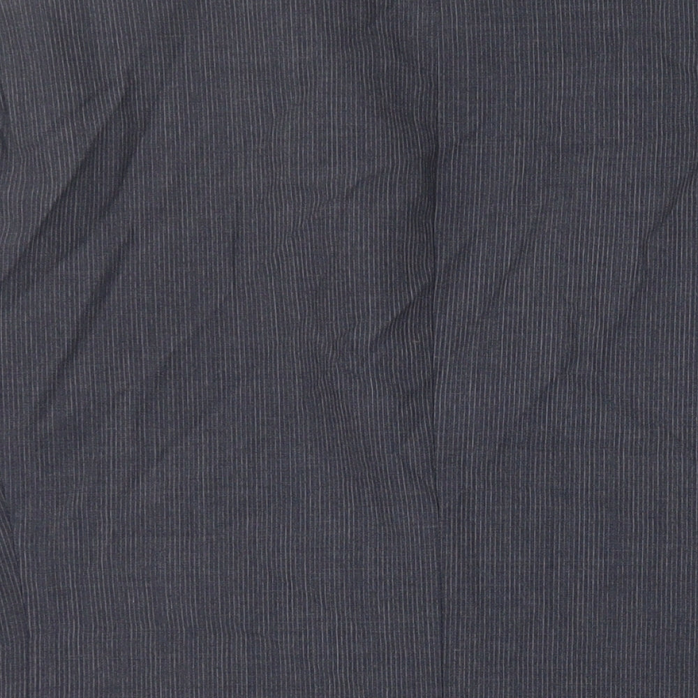 Hammond & Co. Mens Blue Striped Wool Jacket Suit Jacket Size 46 Regular