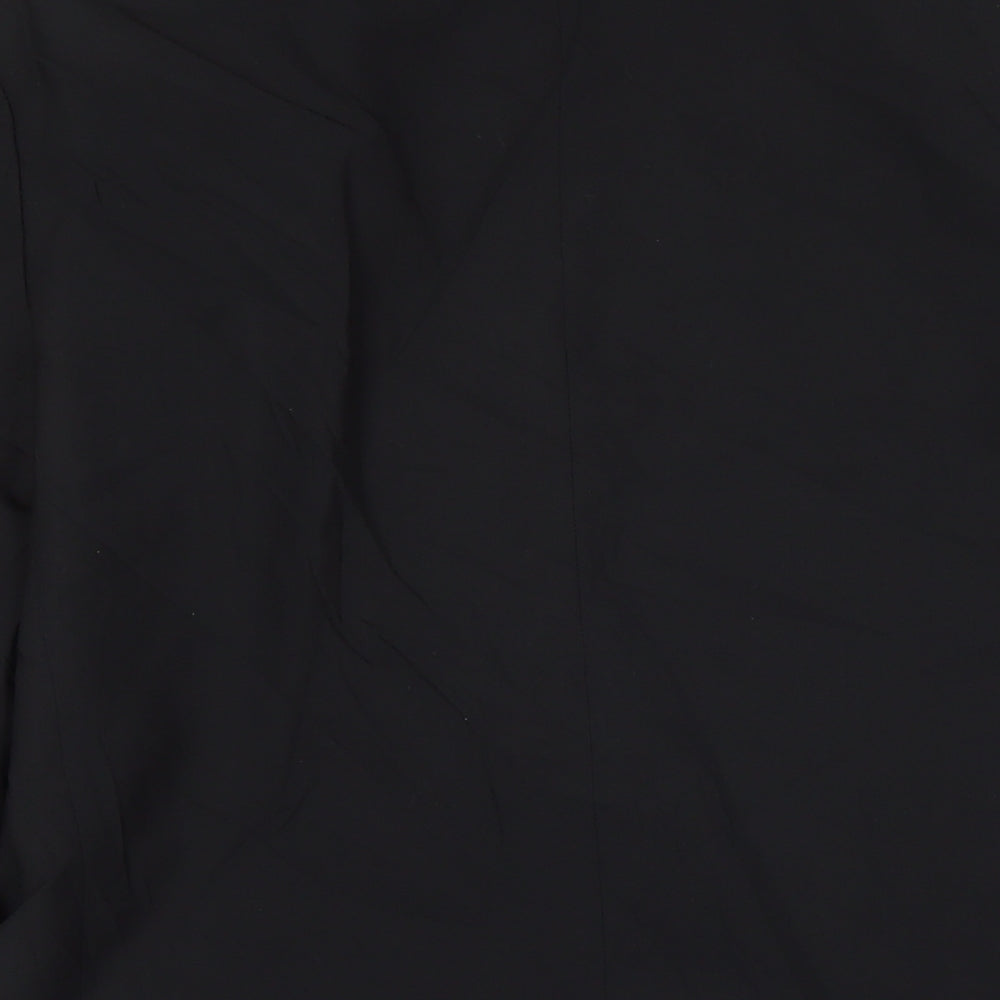 Marks & Spencer Mens Black Polyester Jacket Suit Jacket Size 42 Regular