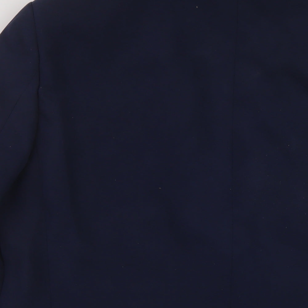 Marks & Spencer Mens Blue Polyester Jacket Suit Jacket Size 40 Regular