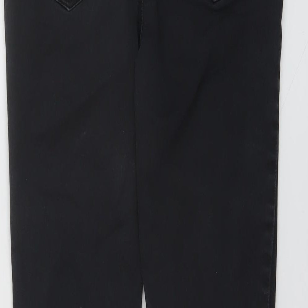 Springfield Womens Grey Cotton Skinny Jeans Size 10 L26 in Regular Button