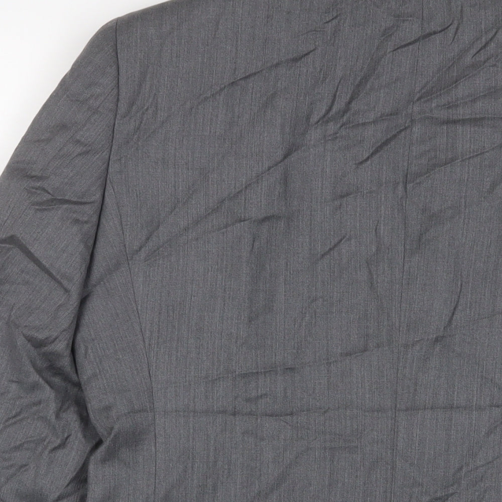 G2000 Mens Grey Wool Jacket Suit Jacket Size 36 Regular