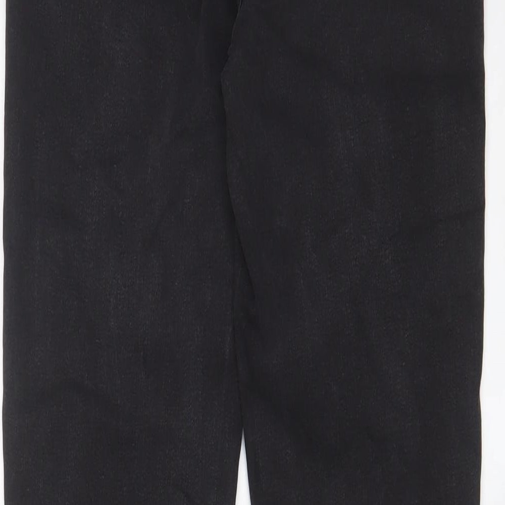 Next Womens Grey Cotton Skinny Jeans Size 10 L27 in Regular Zip