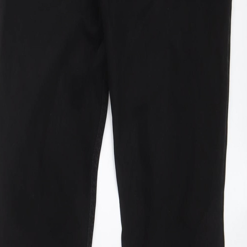 ONLY & SONS Mens Black Cotton Skinny Jeans Size 28 in L32 in Regular Button