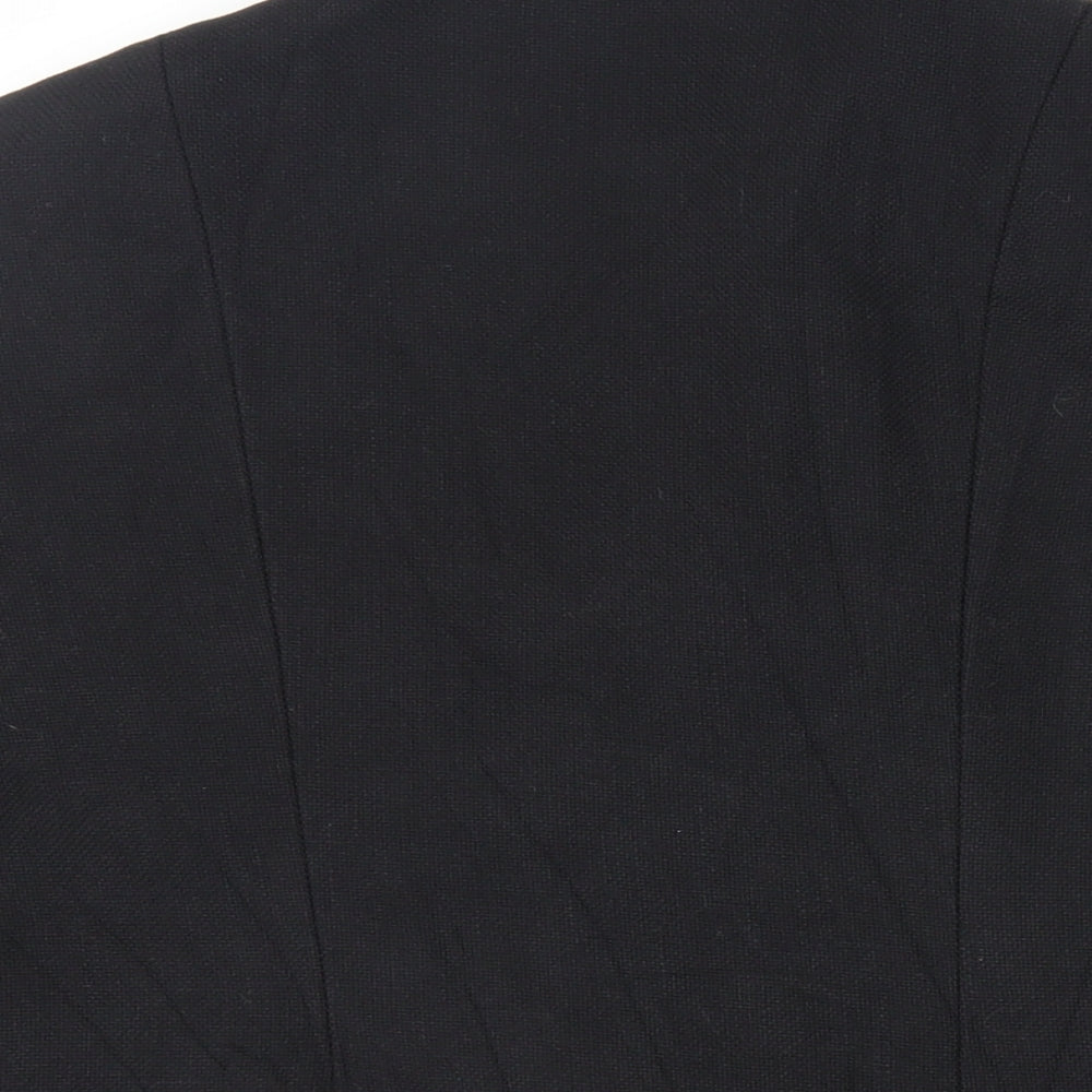 J.Taylor Womens Black Kimono Blazer Size 16 Button