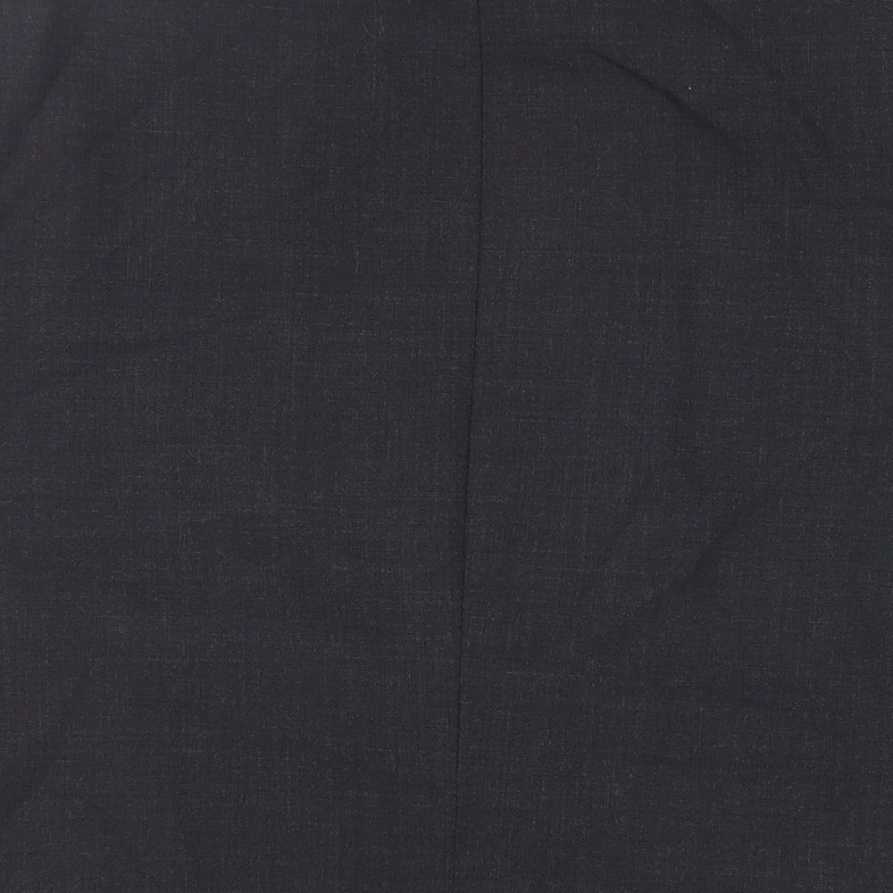 Tom English Mens Black Polyester Jacket Suit Jacket Size 36 Regular