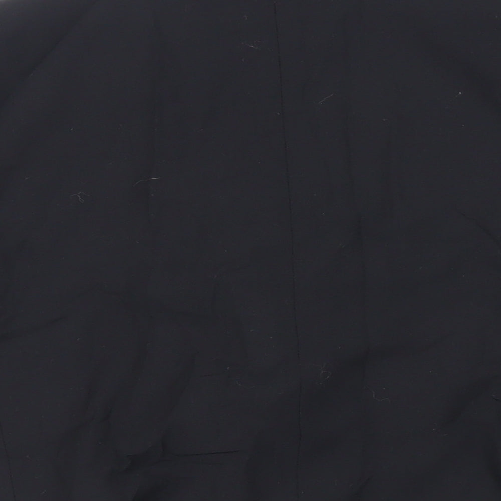 Marks and Spencer Womens Black Jacket Blazer Size 14 Button
