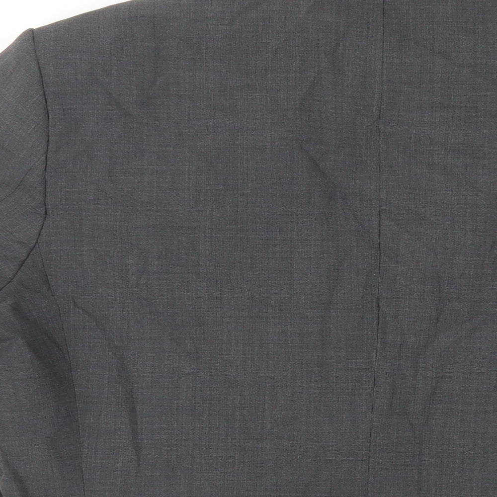 Marks & Spencer Mens Grey Wool Jacket Suit Jacket Size 40 Regular