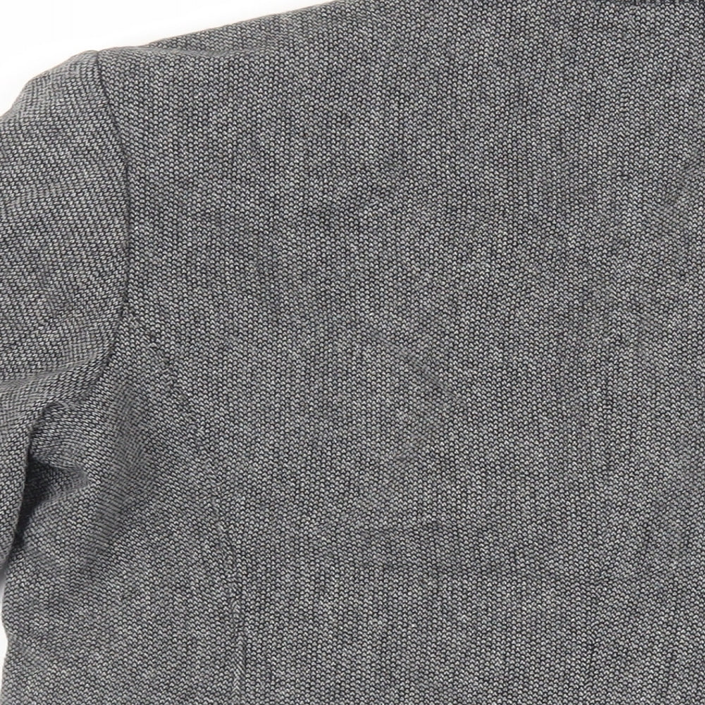 Mexx Womens Grey Jacket Blazer Size 12 Button