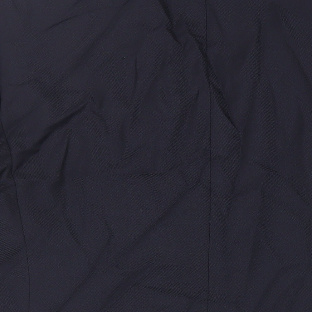 Varteks Mens Blue Polyester Jacket Blazer Size 40 Regular - Vintage