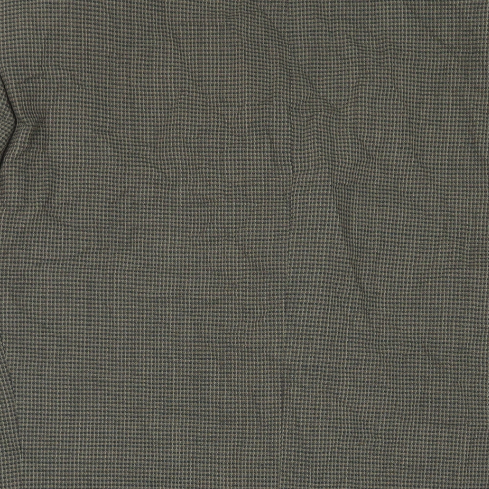 Marks & Spencer Mens Green Cotton Jacket Suit Jacket Size 42 Regular