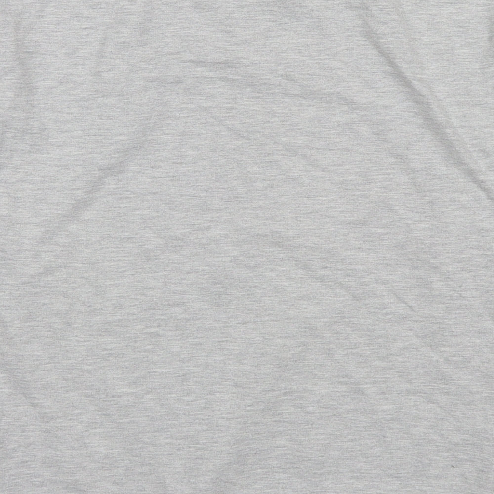 Topshop Womens Grey Cotton Pullover Sweatshirt Size XS Pullover - Dinosaur