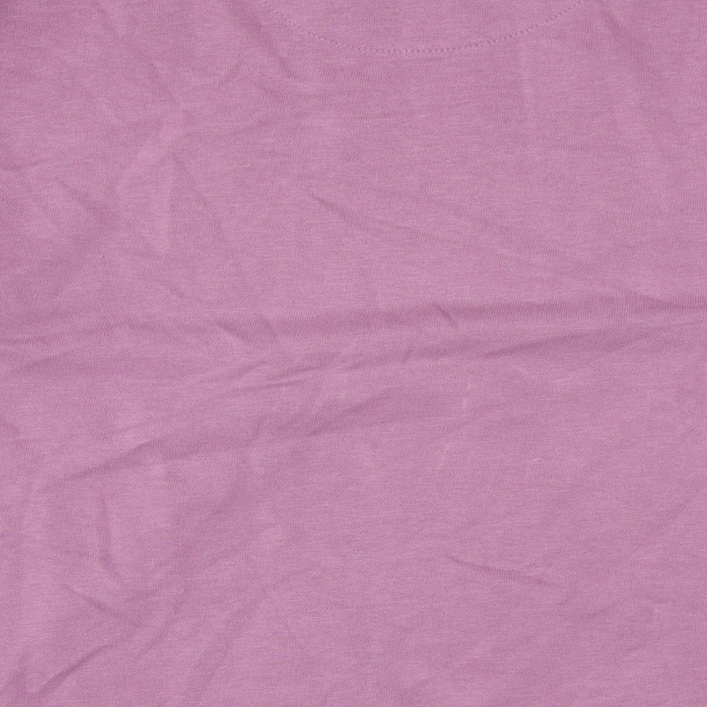 Zudio Womens Purple Cotton Pullover Sweatshirt Size L