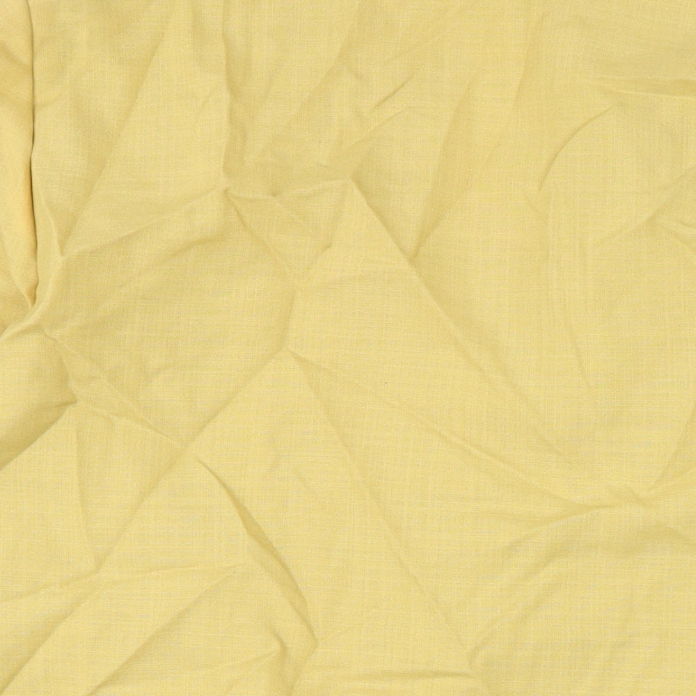Hardob Womens Yellow Kimono Jacket Size 18