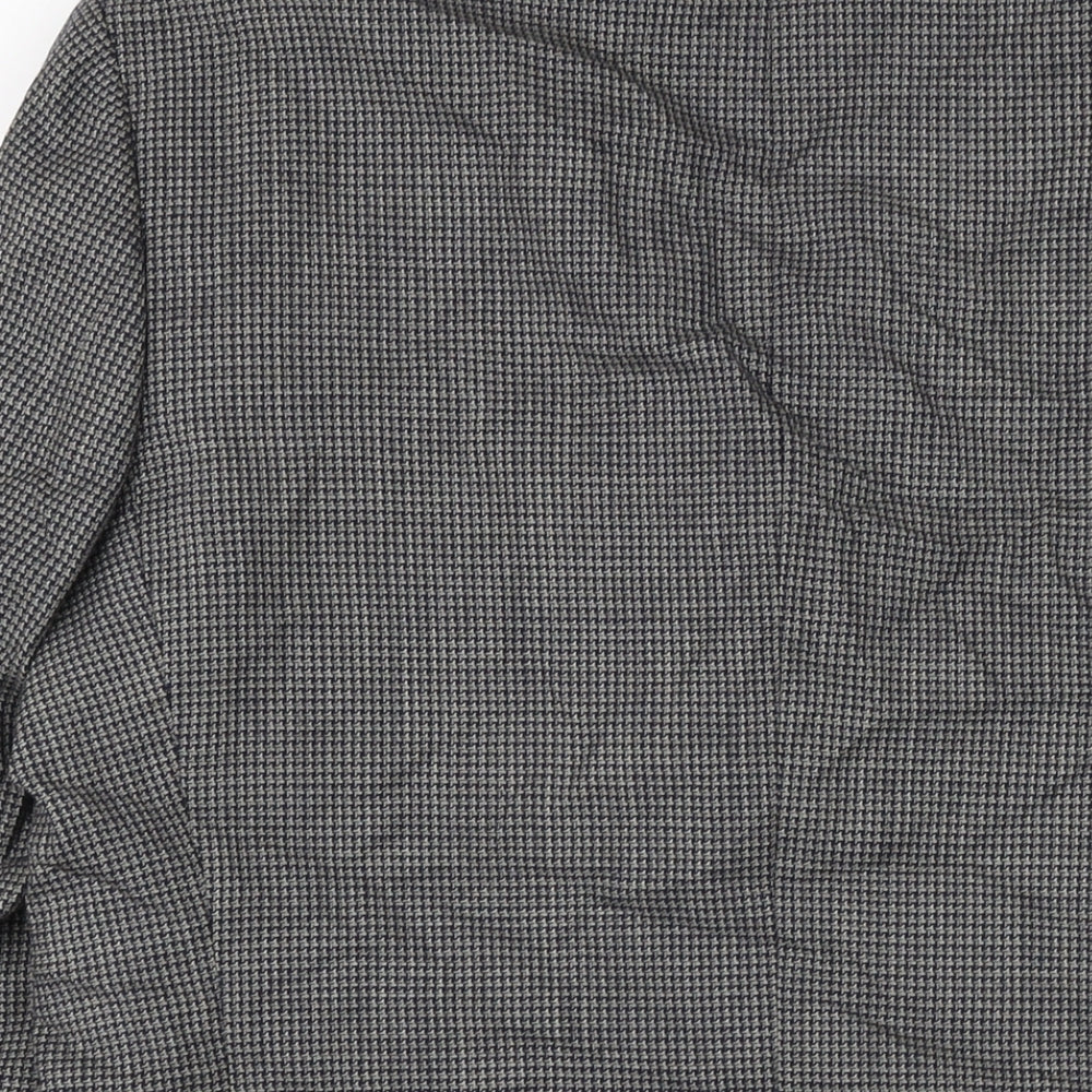 Osborne Mens Grey Jacket Size 40 Button