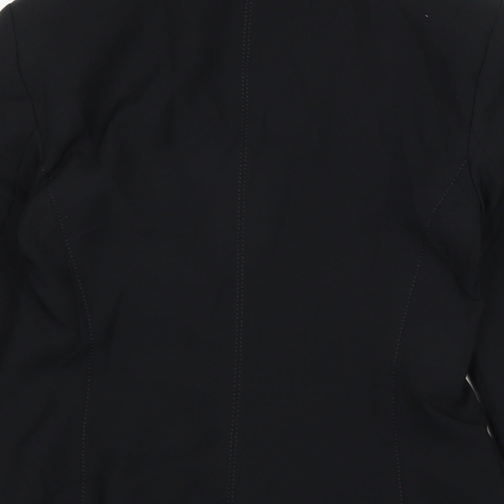 New Look Womens Black Jacket Size 6 Button