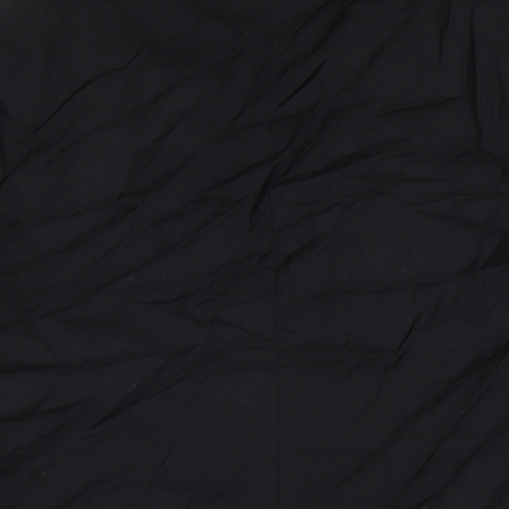 The Label Mens Black Jacket Size 44 Button
