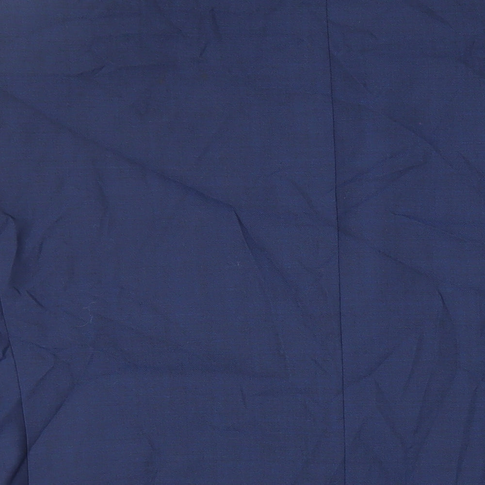 Debenhams Mens Blue Wool Jacket Suit Jacket Size 46 Regular