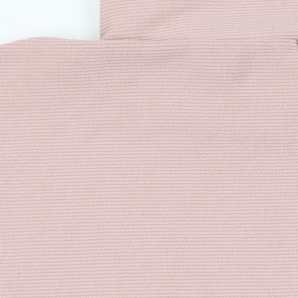 Roman Womens Pink Polyester Tunic Blouse Size 18 Cowl Neck