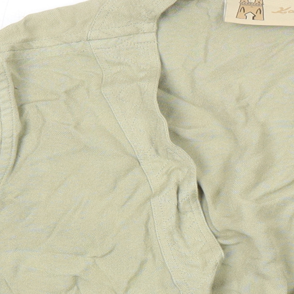 Kasbah Womens Green Kimono Blazer Size M