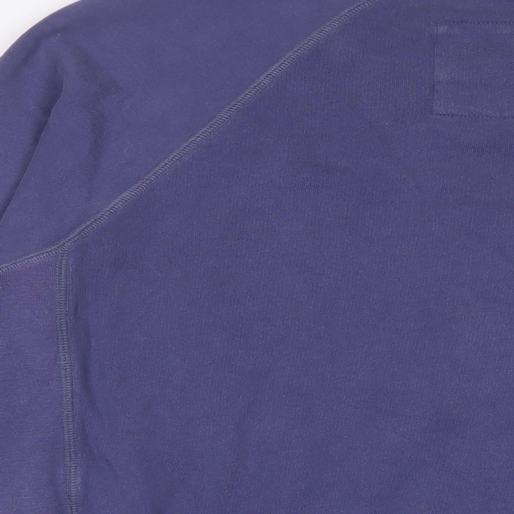 Franklin & Marshall Mens Purple Cotton Pullover Sweatshirt Size S