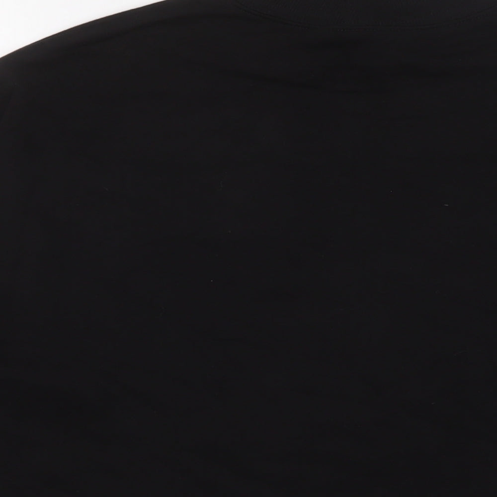 Zara Womens Black Cotton Pullover Sweatshirt Size M Pullover - New York